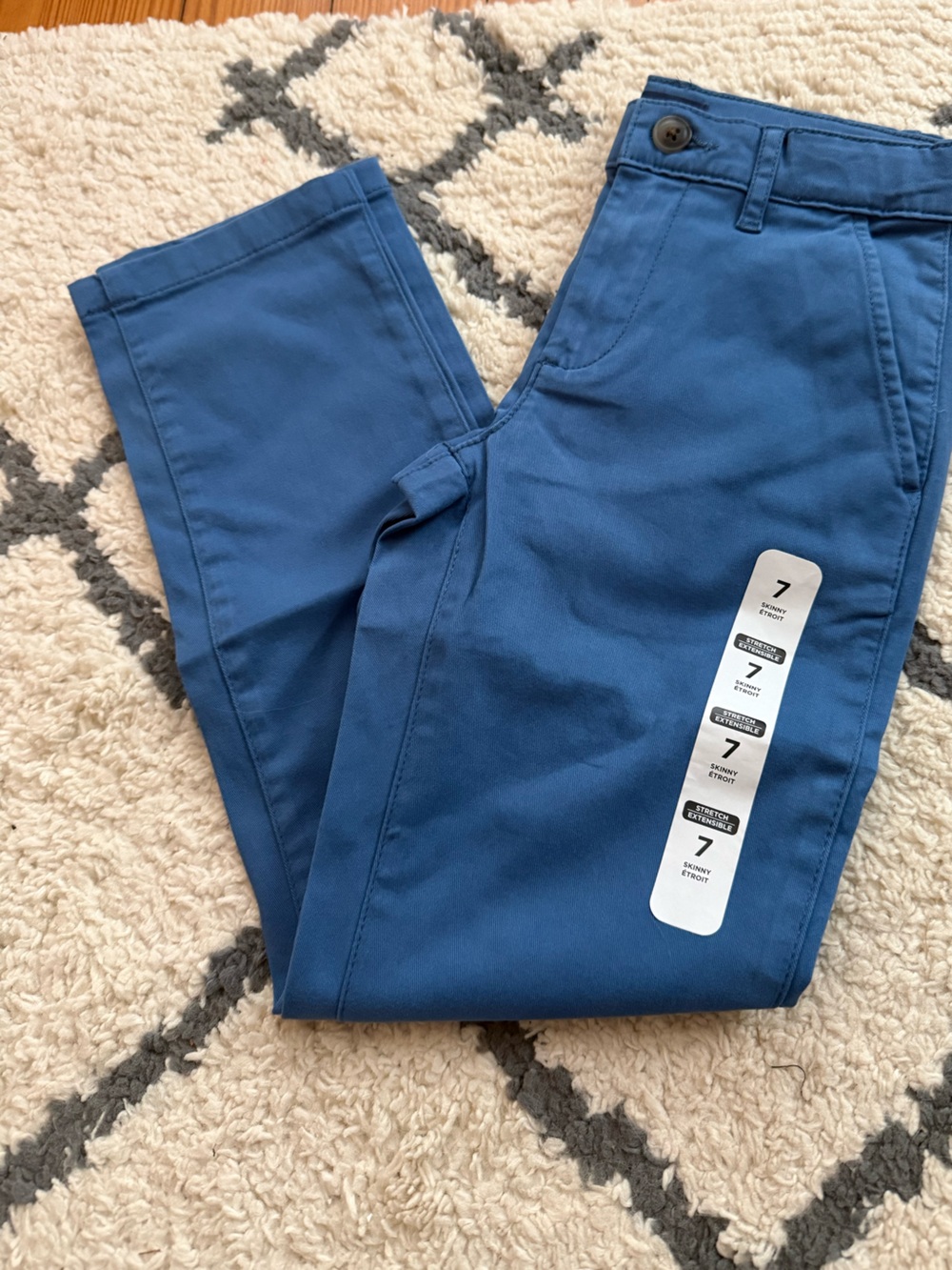 The Children's Place Blue Straight-Leg Chinos
